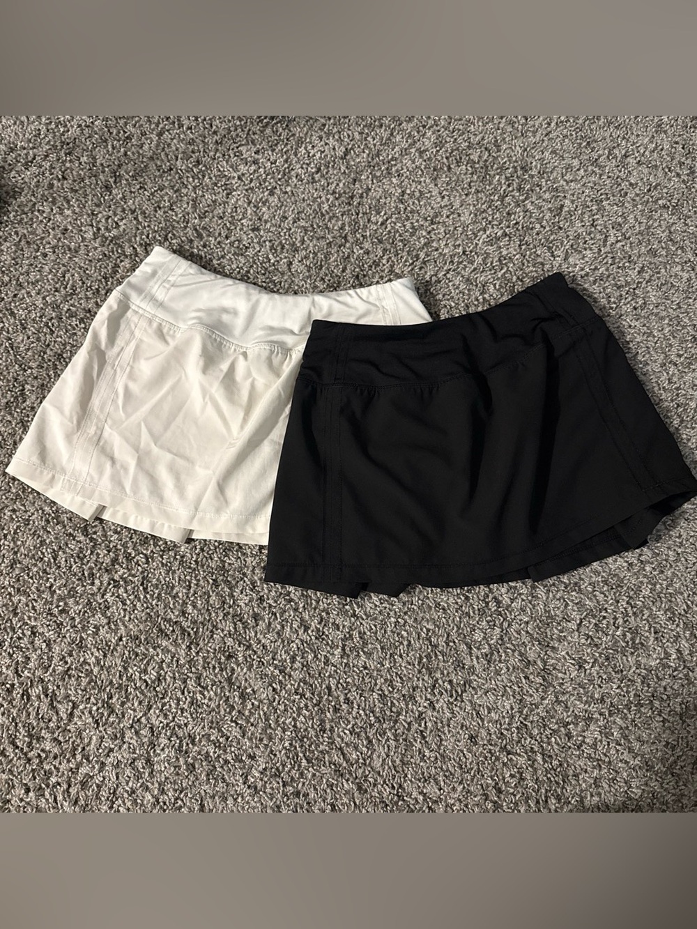 Women's Active Skort Duo - Black and White